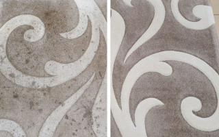 Dywan – przed i po